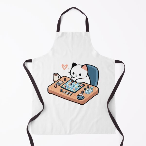 Item preview, Cat Playing Board Games designed and sold by My-Sticker-Shop.