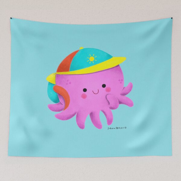 Item preview, Baby Octopus goes to School designed and sold by julianamotzko.