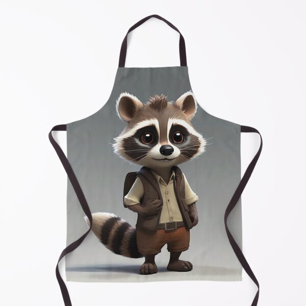 Item preview, Whimsical Raccoon Adventures: A Playful Twist as Raccoon Goes to School designed and sold by Fafa ND.