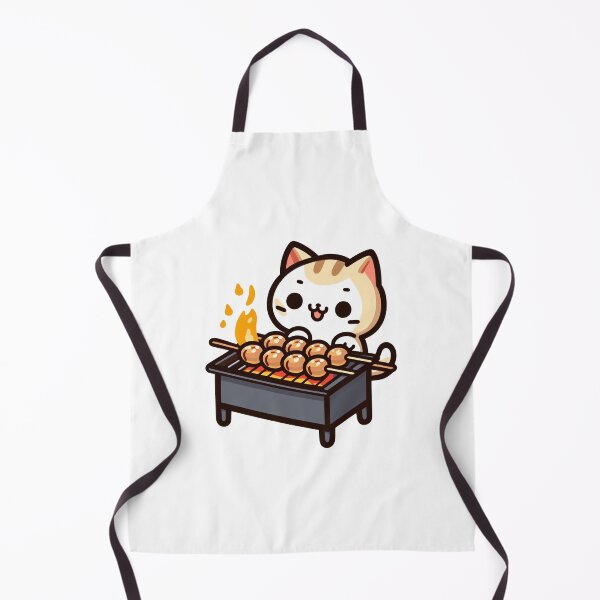 Item preview, Yakitori Chef Cat designed and sold by My-Sticker-Shop.