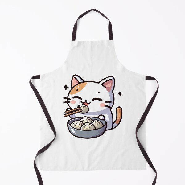 Item preview, Cat Eating Dumplings designed and sold by My-Sticker-Shop.