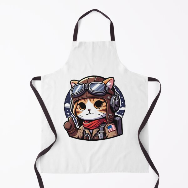 Item preview, Cute Cat Pilot designed and sold by My-Sticker-Shop.