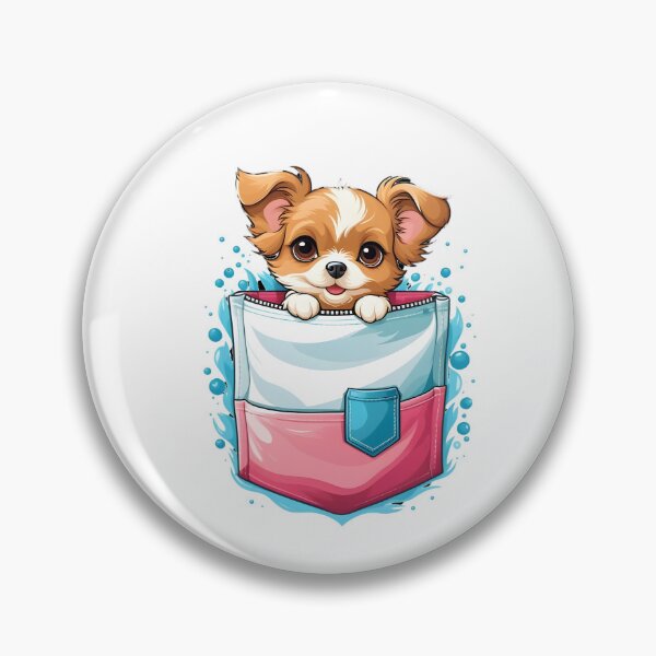 Item preview, Cute Dog In My Pocket For Dogs Lovers designed and sold by ColorFlick.