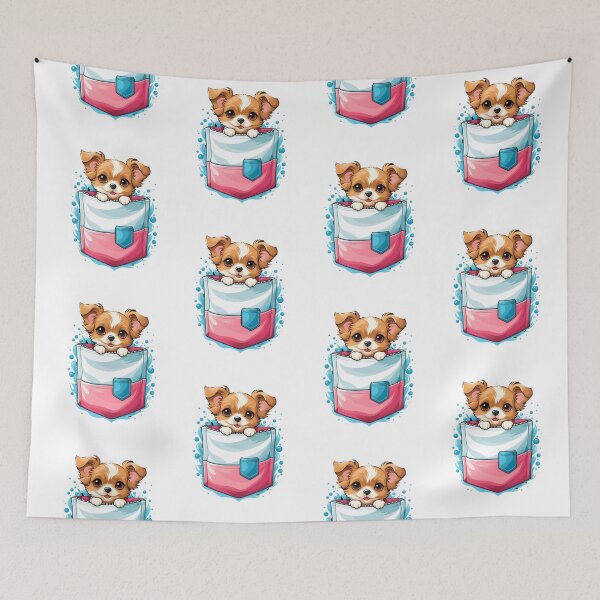 Item preview, Cute Dog In My Pocket For Dogs Lovers designed and sold by ColorFlick.