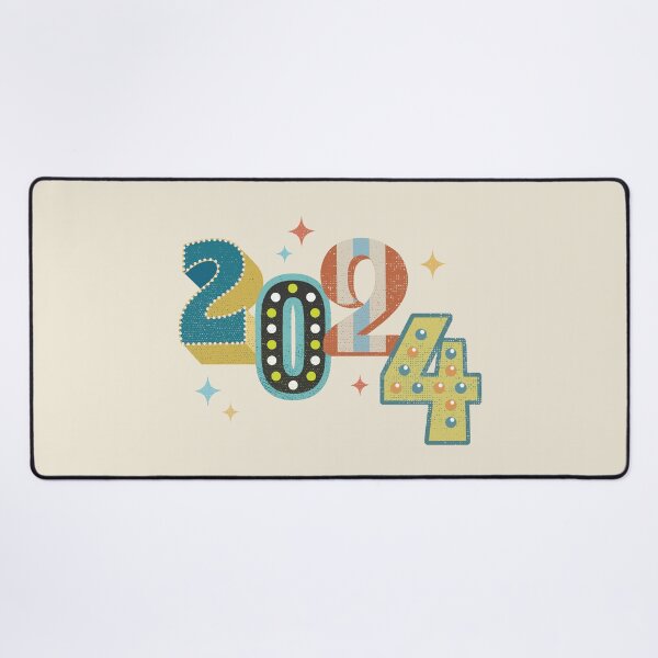 Item preview, Happy New Year - Class of 2024 - Vintage Retro - 2024 designed and sold by DesignByLeo.