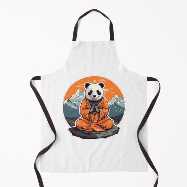 Item preview, Panda Meditating on Mountaintop designed and sold by My-Sticker-Shop.