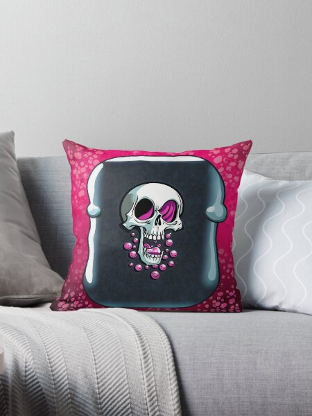 Kaugummi Totenkopf Dekokissen