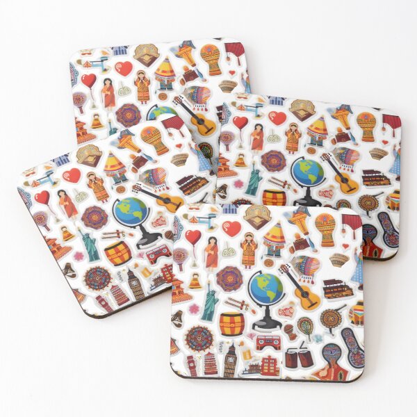 Item preview, World Mosaic: Unity in Diverse Cultural Threads designed and sold by AI-Only Creations.