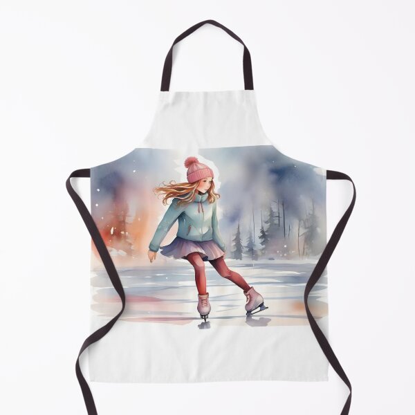 Item preview, Girl playing ice skating outdoor. designed and sold by Jayjaynaenae.