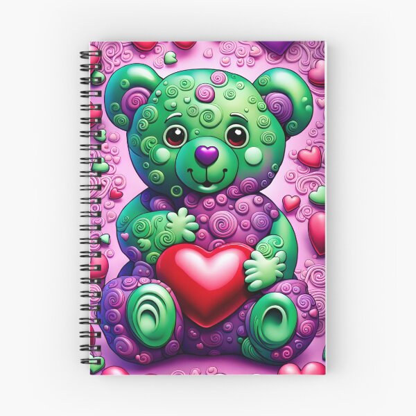Item preview, Love is in the Air - Gummybear and Hearts designed and sold by Bright-Moonrise.