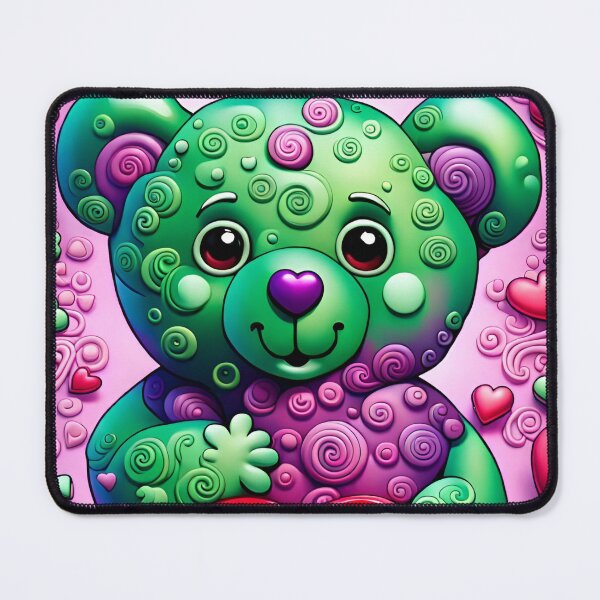 Item preview, Love is in the Air - Gummybear and Hearts designed and sold by Bright-Moonrise.
