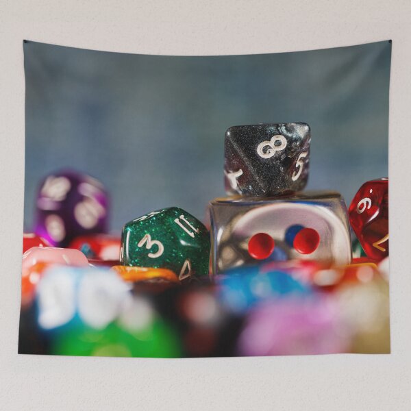 Item preview, A 8-sided gaming dice on a group of dice designed and sold by Giuseppe Cammino.