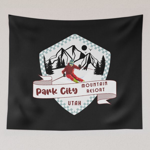 Item preview,  Park City, Utah. Light colour, Gift Ideas For The Ski Enthusiast. designed and sold by LindaLG.
