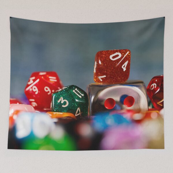 Item preview, A 10-sided gaming dice on a group of dice designed and sold by Giuseppe Cammino.