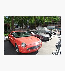 Spy cars in action 007 Photographic Print