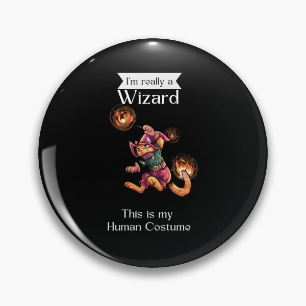 Item preview, I'm really a wizard this is my human costume  designed and sold by YazminCityArts.