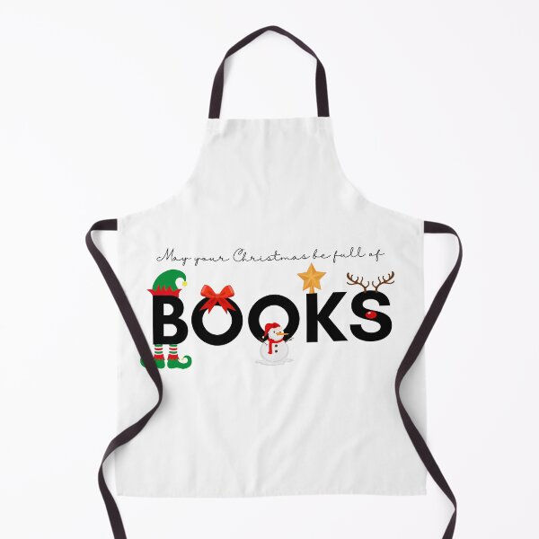 Item preview, May your Christmas be full of BOOKS designed and sold by Inspirely.