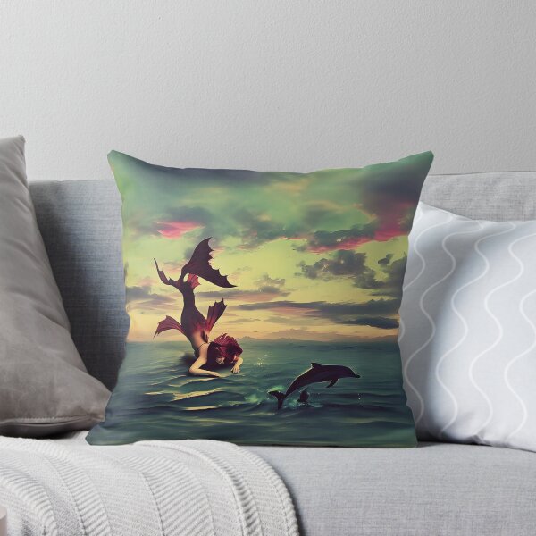 Item preview, Mermaid and Dolphin - MermaidCore - Fantasy Realm designed and sold by Paula B.