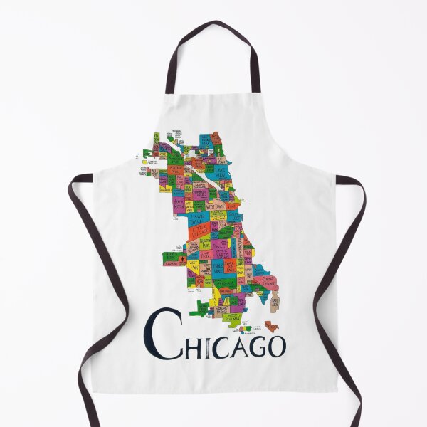 Item preview, Chicago Neighborhood Map- Chicago designed and sold by CMooreWorx.