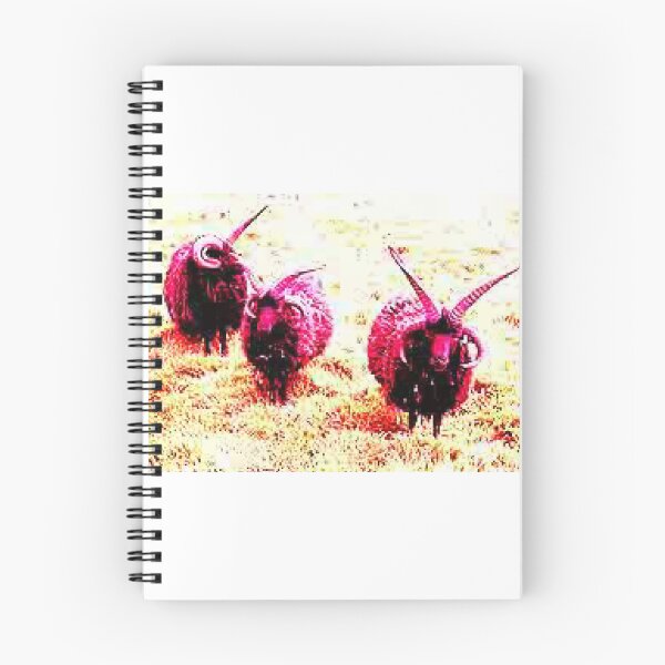 Item preview, HEBRIDEAN SHEEP Crazy HyperModern Design designed and sold by awes06.