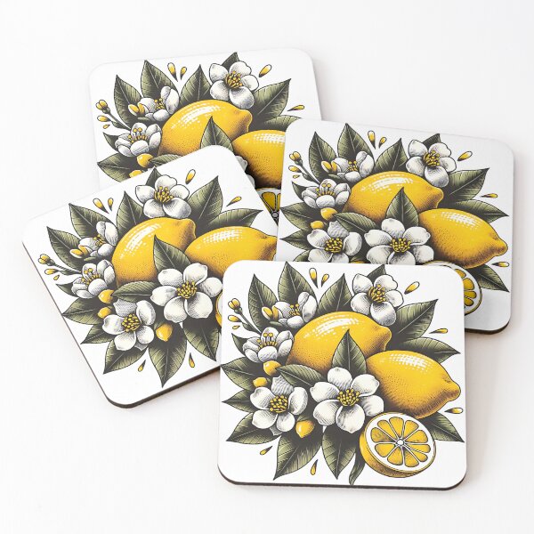 Item preview, Lemons & Blossoms  designed and sold by fairycoffins.