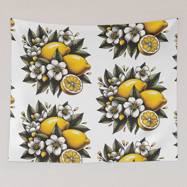 Item preview, Lemons & Blossoms  designed and sold by fairycoffins.