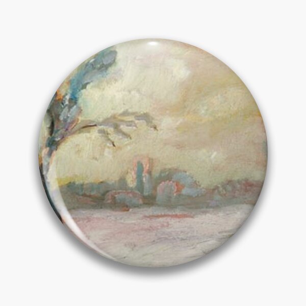 Item preview, Winter Landscape of Kecskemet designed and sold by tomorrowsart.