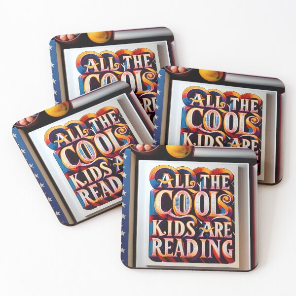 Item preview, Eye-Catching ‘Cool Kids Read’  designed and sold by RevGens.