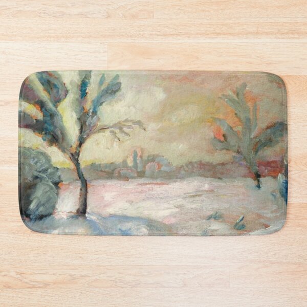 Item preview, Winter Landscape of Kecskemet designed and sold by tomorrowsart.