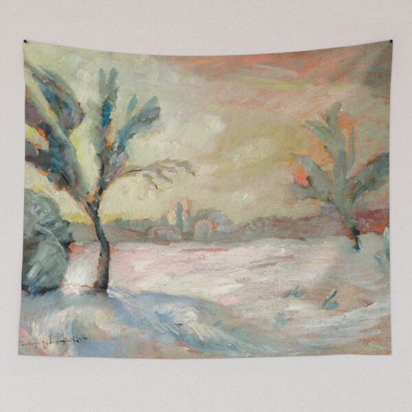Item preview, Winter Landscape of Kecskemet designed and sold by tomorrowsart.