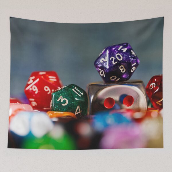 Item preview, A 20-sided gaming dice on a group of dice designed and sold by Giuseppe Cammino.