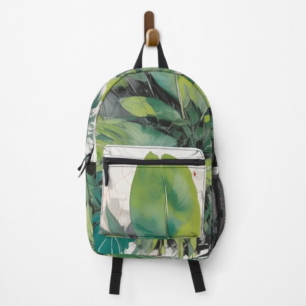 Item preview, Sketch tropical foliage - modern jungle plants watercolor designed and sold by Wolfsee.