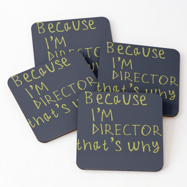 Item preview, Because I'm The DIRECTOR designed and sold by kinpirks.