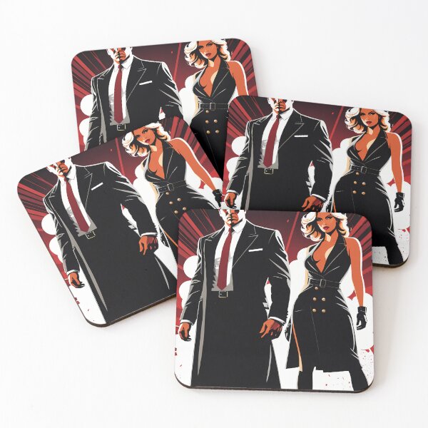 Item preview, Elegant Crime Silhouettes: Digital Art That Inspires Intrigue designed and sold by Artedig.