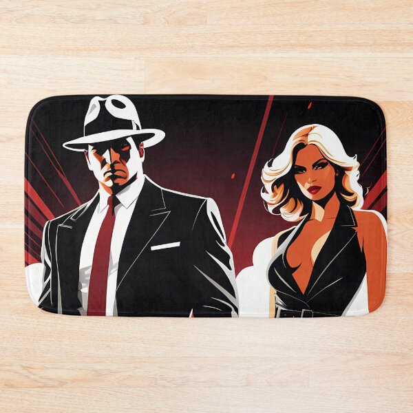 Item preview, Elegant Crime Silhouettes: Digital Art That Inspires Intrigue designed and sold by Artedig.