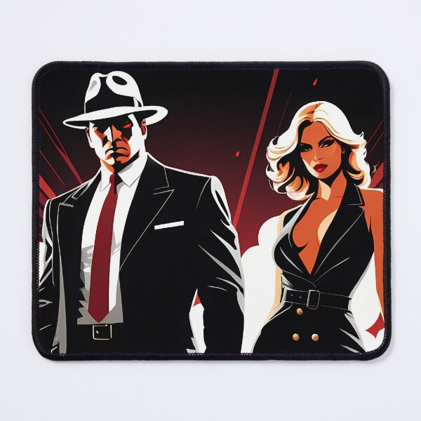 Item preview, Elegant Crime Silhouettes: Digital Art That Inspires Intrigue designed and sold by Artedig.
