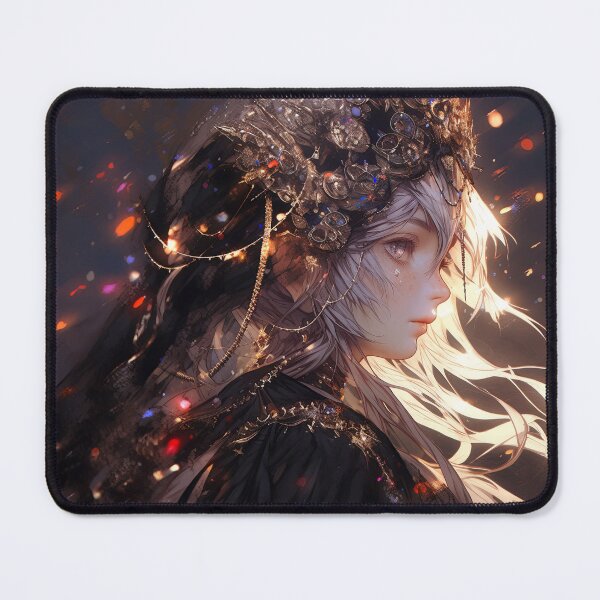 Item preview, Elegant Gothic Fantasy Anime Girl designed and sold by bubblegoth.