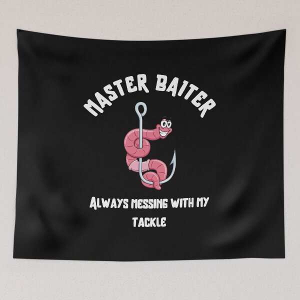 Item preview, Master Baiter (White Font) designed and sold by BeagleDesigns.