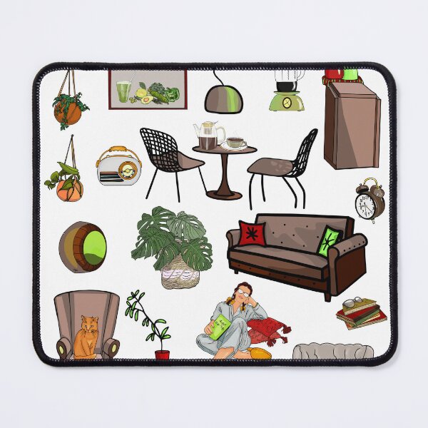 Item preview, Stylish interior, furniture, house plants, girl. Home style designed and sold by Anastasiia Yurevych.