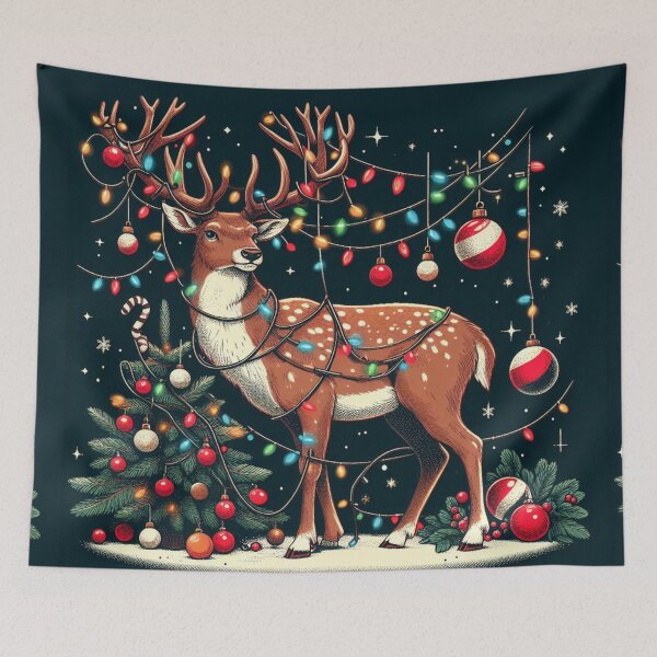 Item preview, xmas deer designed and sold by Greydate.