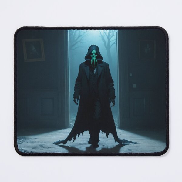 Item preview, An eldritch creature wandering the halls of an abandoned Victorian mansion - Oil painting designed and sold by Giuseppe Cammino.