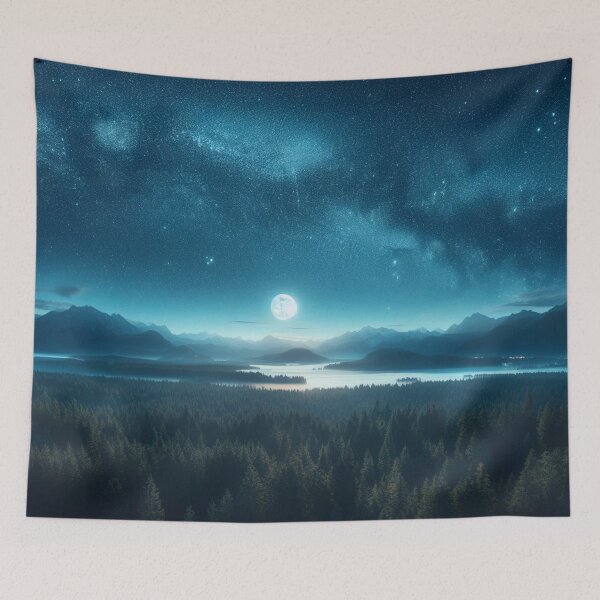 Item preview, Galaxy Mountain Dreams 9 designed and sold by NaphDesigns.