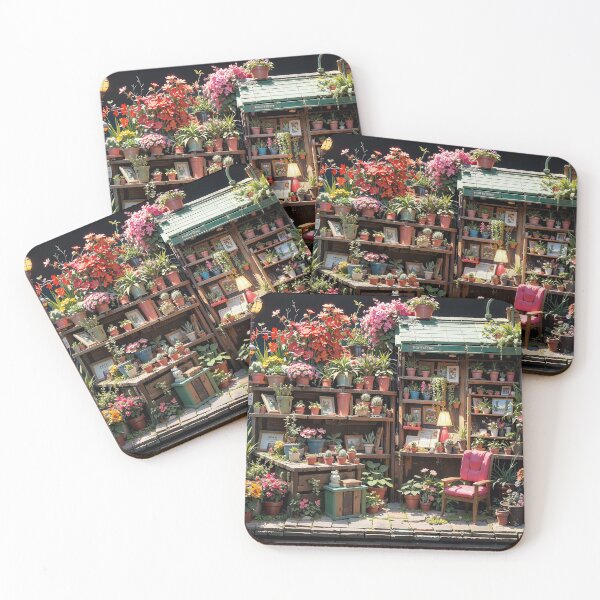Artikelvorschau, Niedliche Blumenständer-Delight-Puzzles – Blooming Whimsy auf Redbubble entworfen und verkauft von PuzzleBoxDesign.