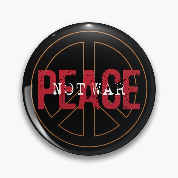 Item preview, Peace Not War - No war - Peace Sign designed and sold by WIZECROW.