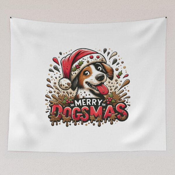 Item preview, Merry Dogsmas designed and sold by NavyPanda.