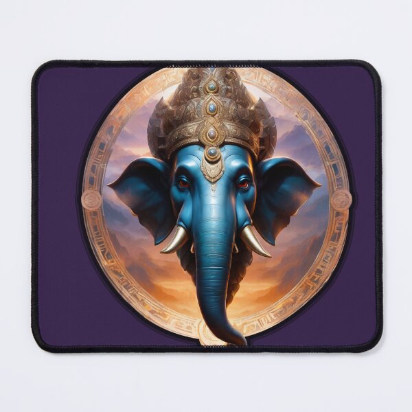 Item preview, Ganesha Spiritual Emblem Design designed and sold by Bolly & Maple.