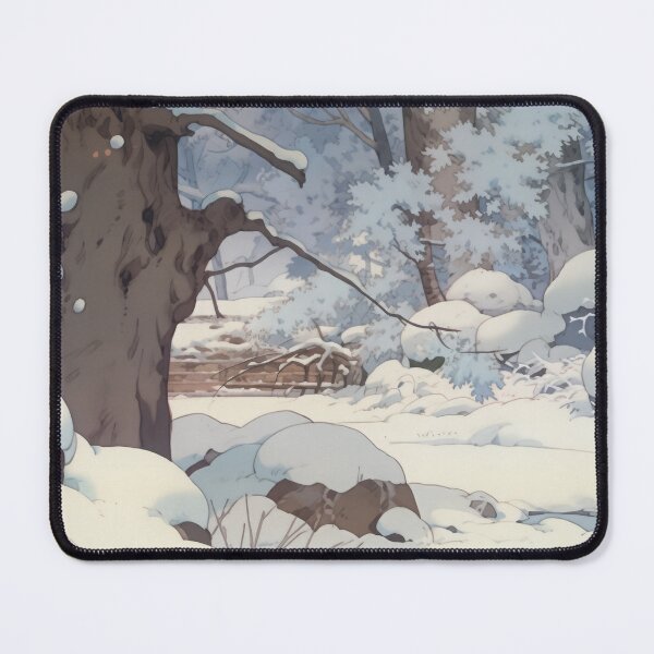 Item preview, 80s Retro Snowy Landscape designed and sold by Animania-AnimeS.