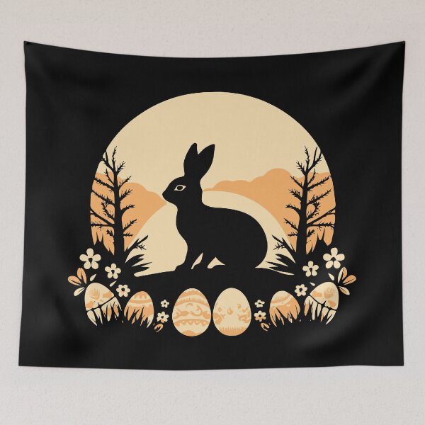 Item preview, Easter Dawn Silhouette designed and sold by Twisted Kids.
