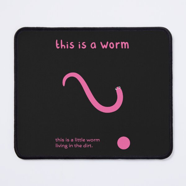 Item preview, this is a worm designed and sold by MyAwesomeBubble.