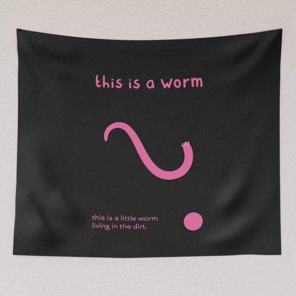 Item preview, this is a worm designed and sold by MyAwesomeBubble.